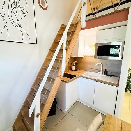 דירה Le Parfum- Cosy Avec Parking Terrasse & Clim אגדה