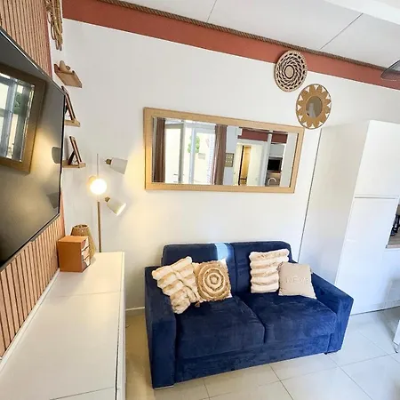 Le Parfum- Cosy Avec Parking Terrasse & Clim דירה *