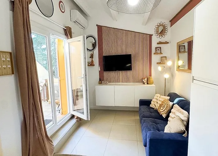 Le Parfum- Cosy Avec Parking Terrasse & Clim Апартаменты Агд